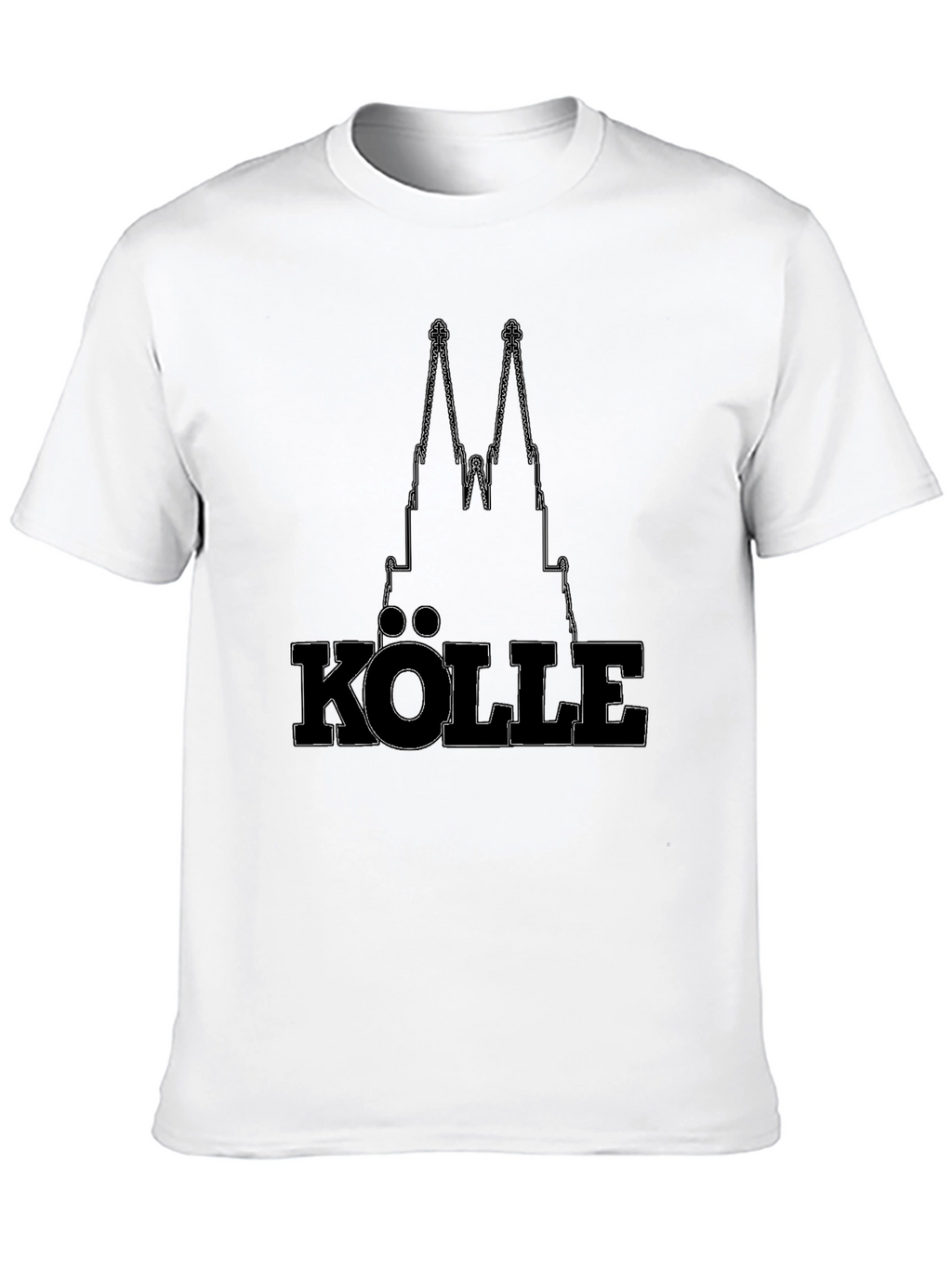 Köln Cathedral T-Shirt - Black