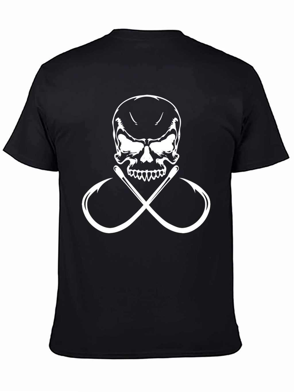 Skull and Hooks Graphic T-Shirt