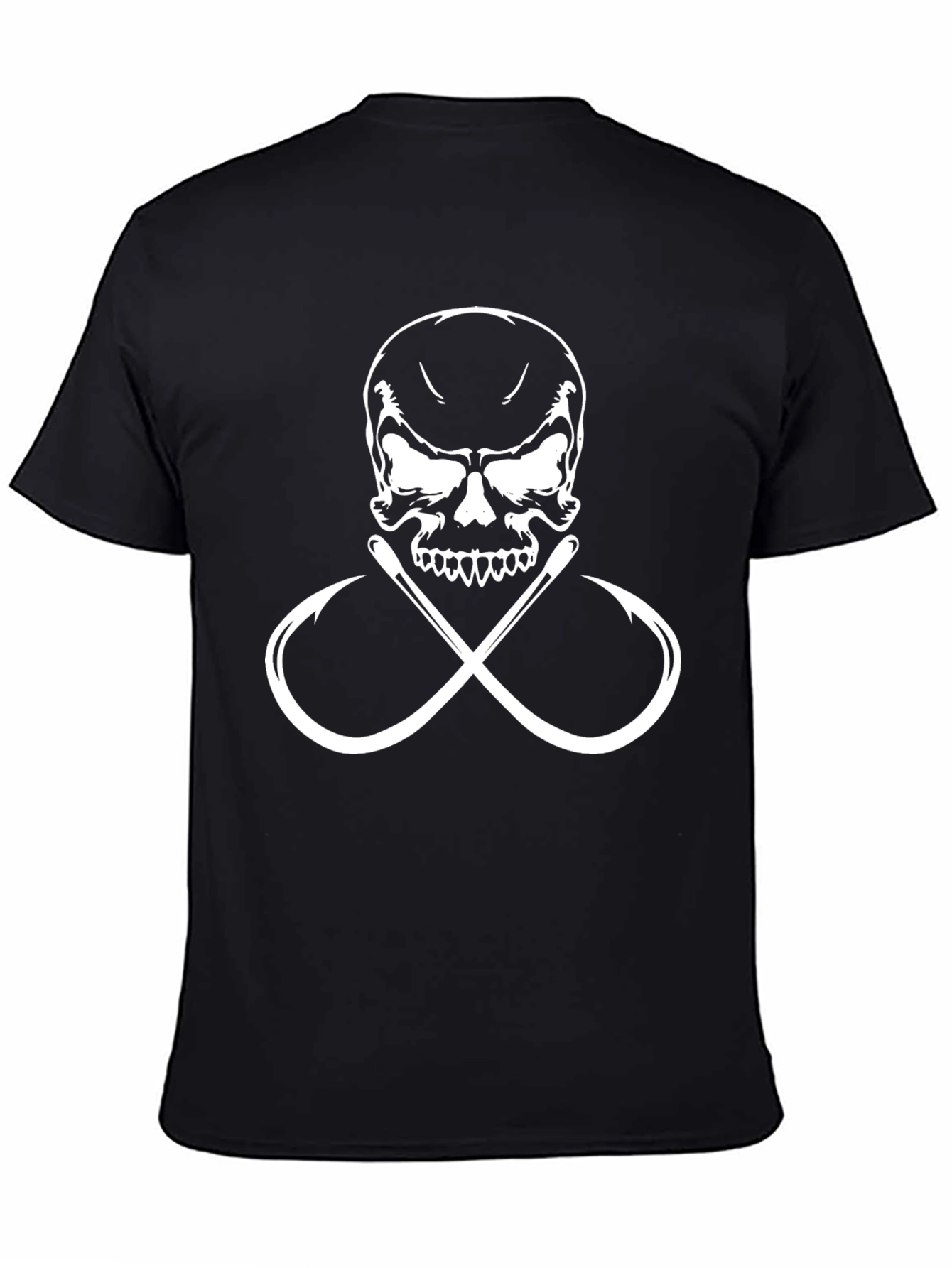 Skull and Hooks Graphic T-Shirt