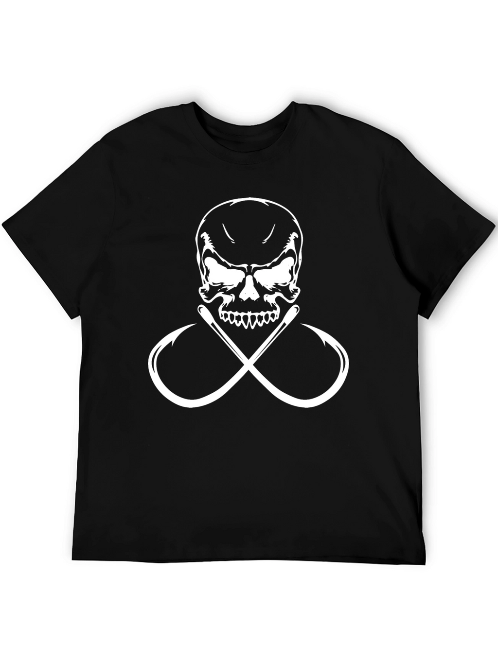 Skull and Hooks Graphic T-Shirt