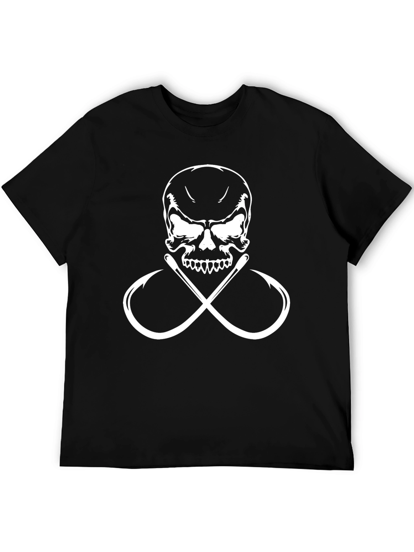 Skull and Hooks Graphic T-Shirt