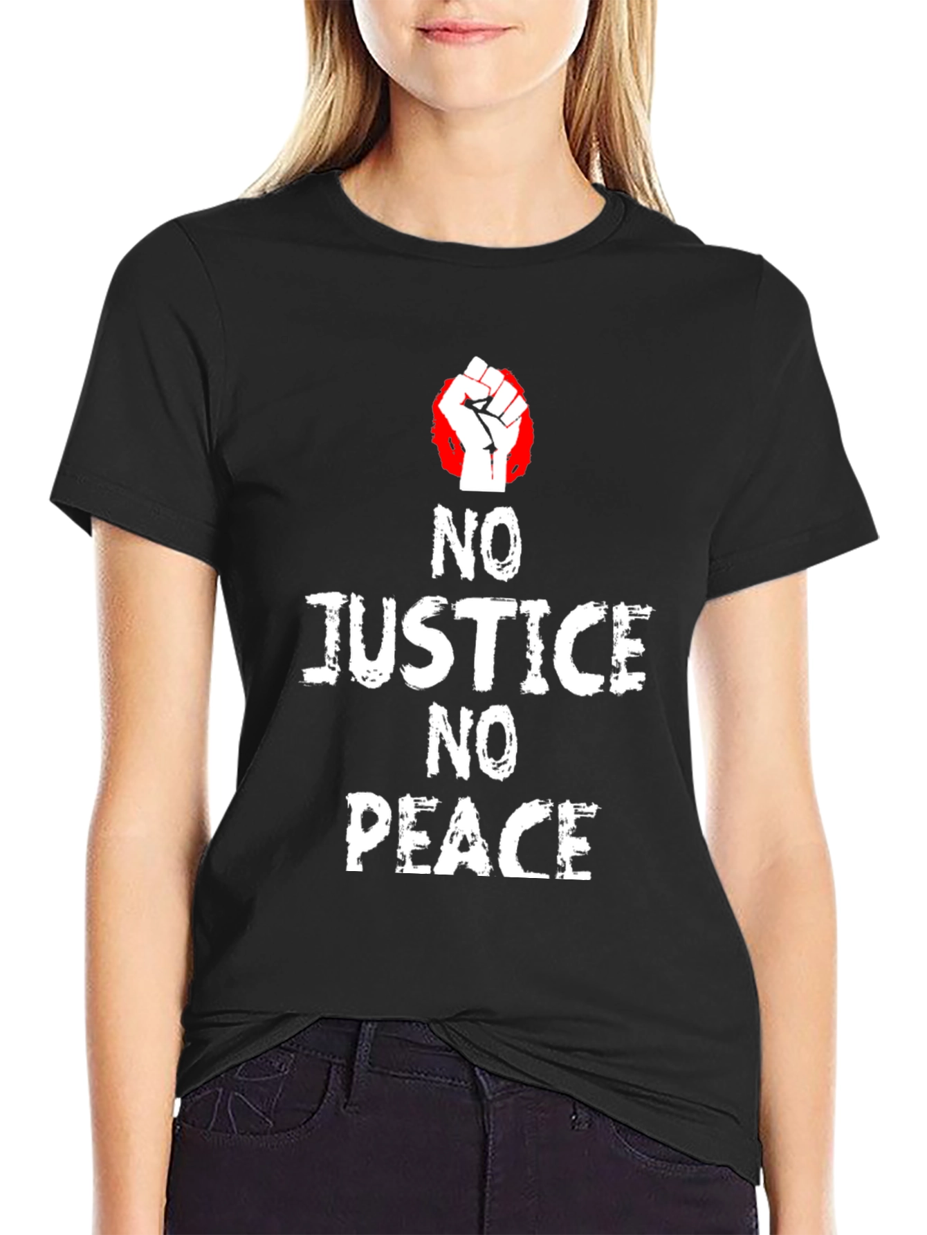 No Justice No Peace Graphic Tee