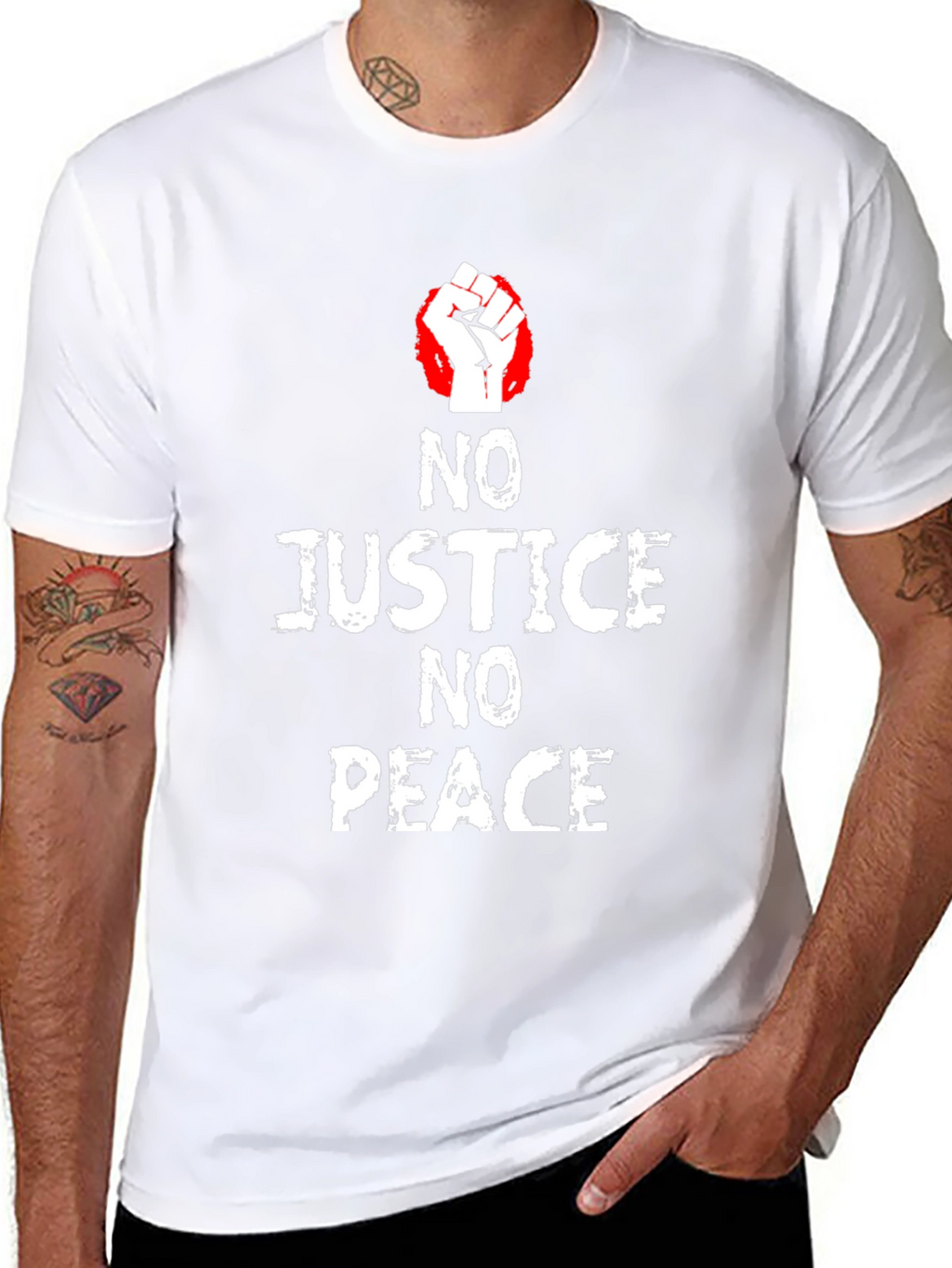 No Justice No Peace Graphic Tee