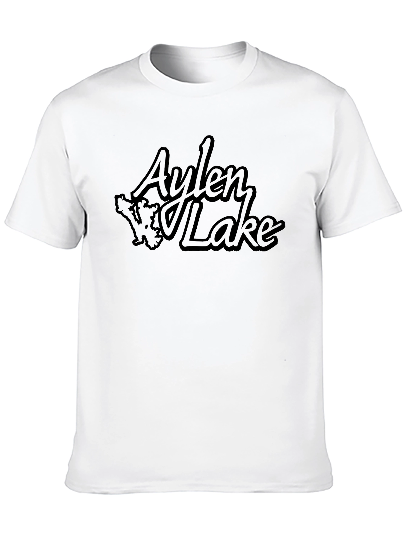 Aylen Lake T-Shirt - Black Graphic Tee