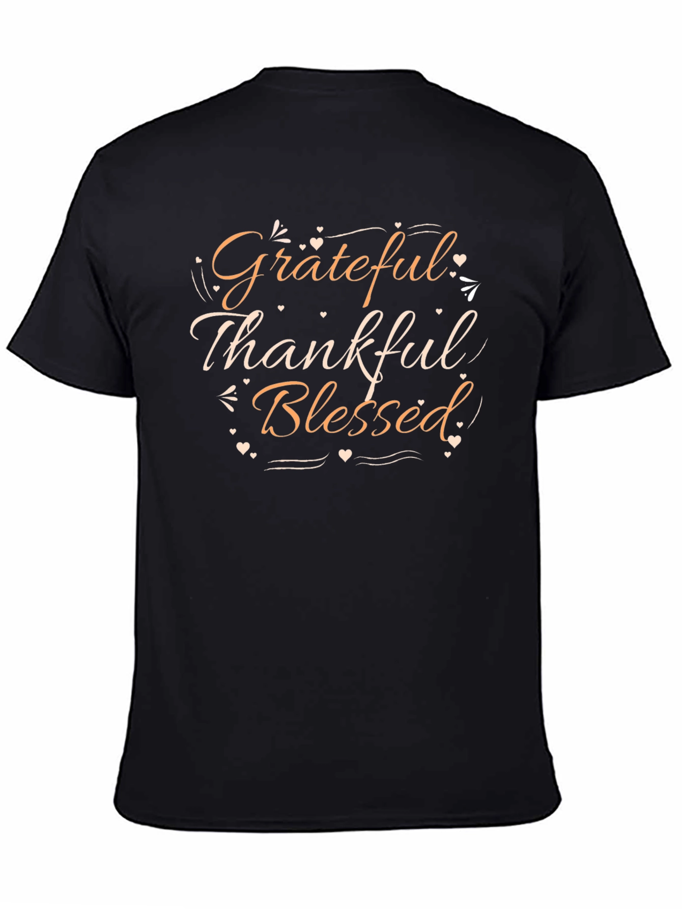 Grateful Thankful Blessed Graphic Tee