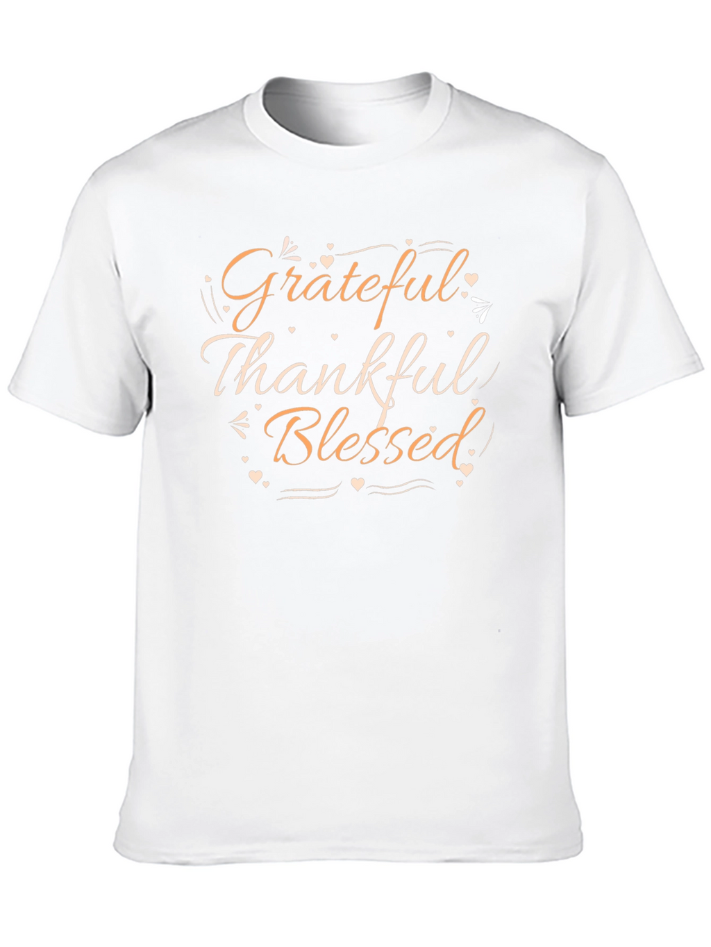 Grateful Thankful Blessed Graphic Tee