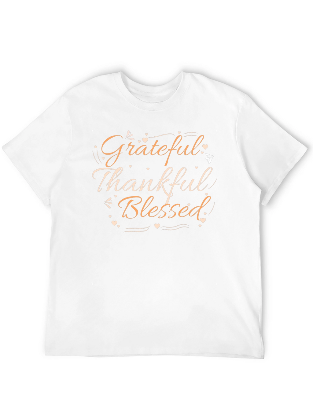 Grateful Thankful Blessed Graphic Tee