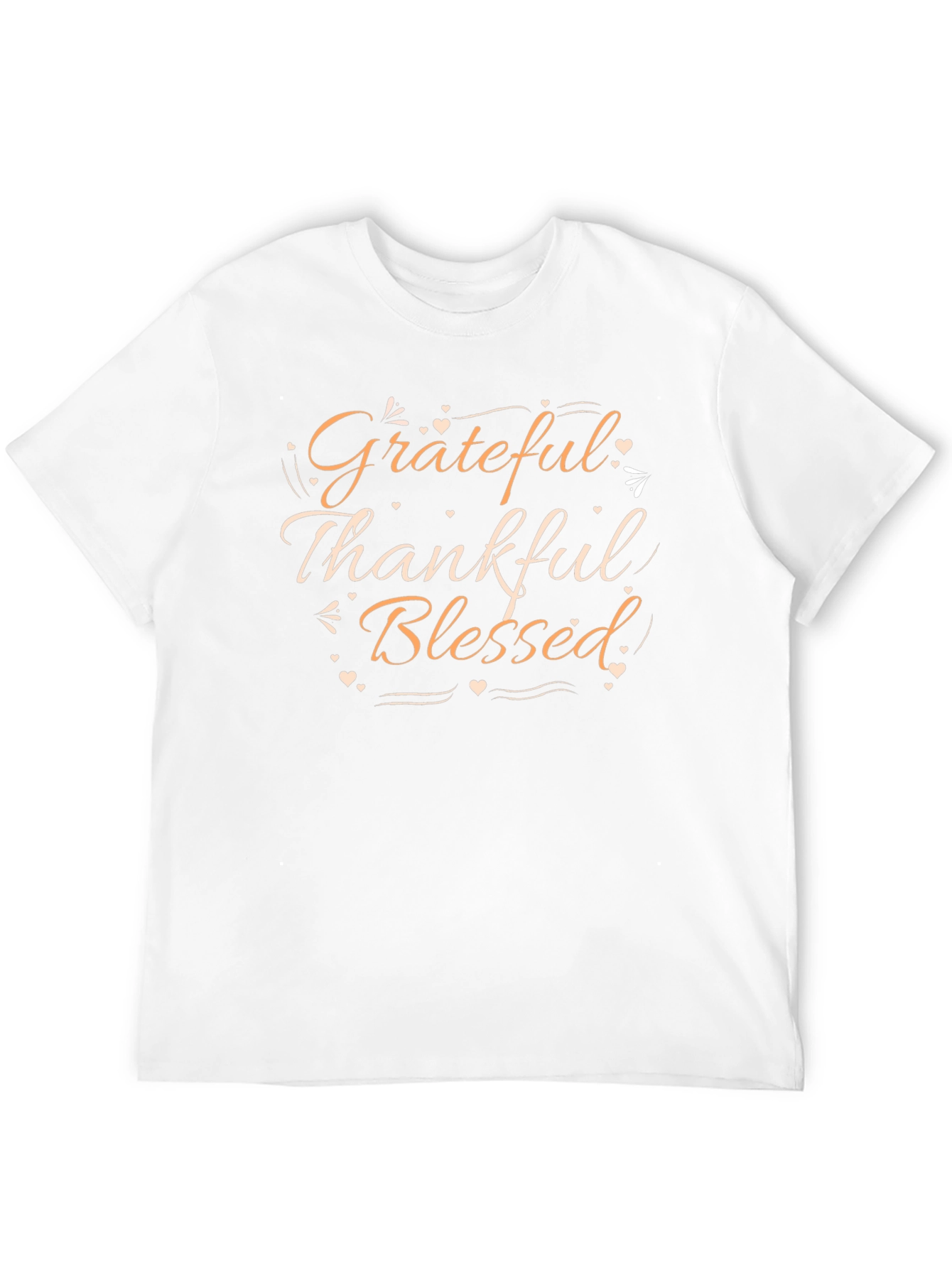 Grateful Thankful Blessed Graphic Tee