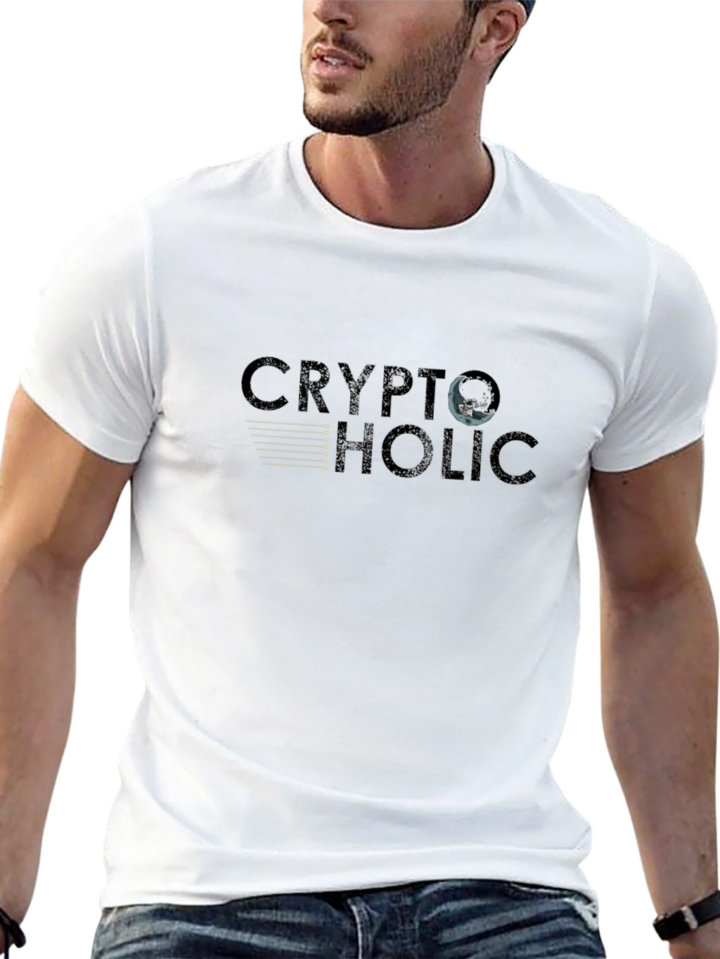 CryptoHolic Black T-Shirt