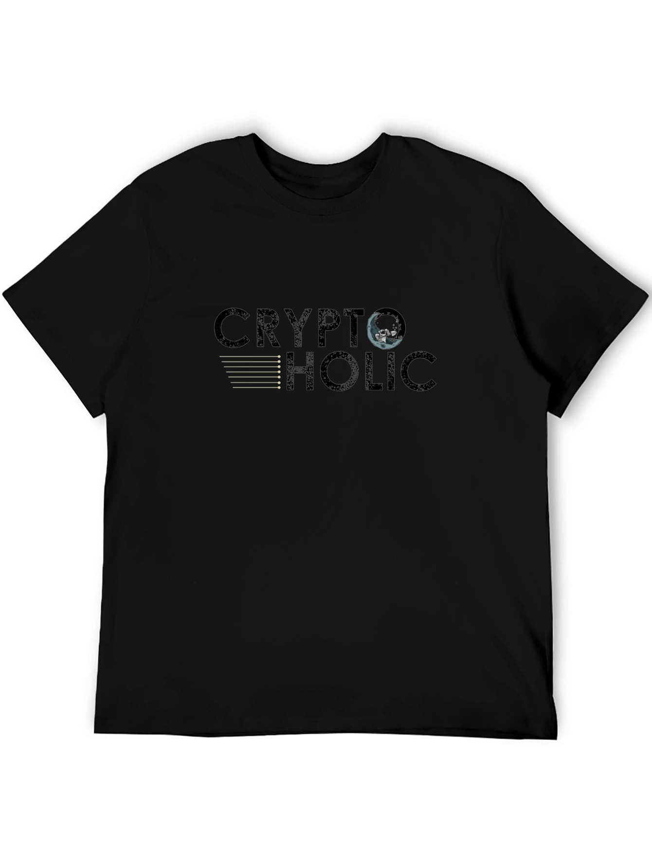 CryptoHolic Black T-Shirt