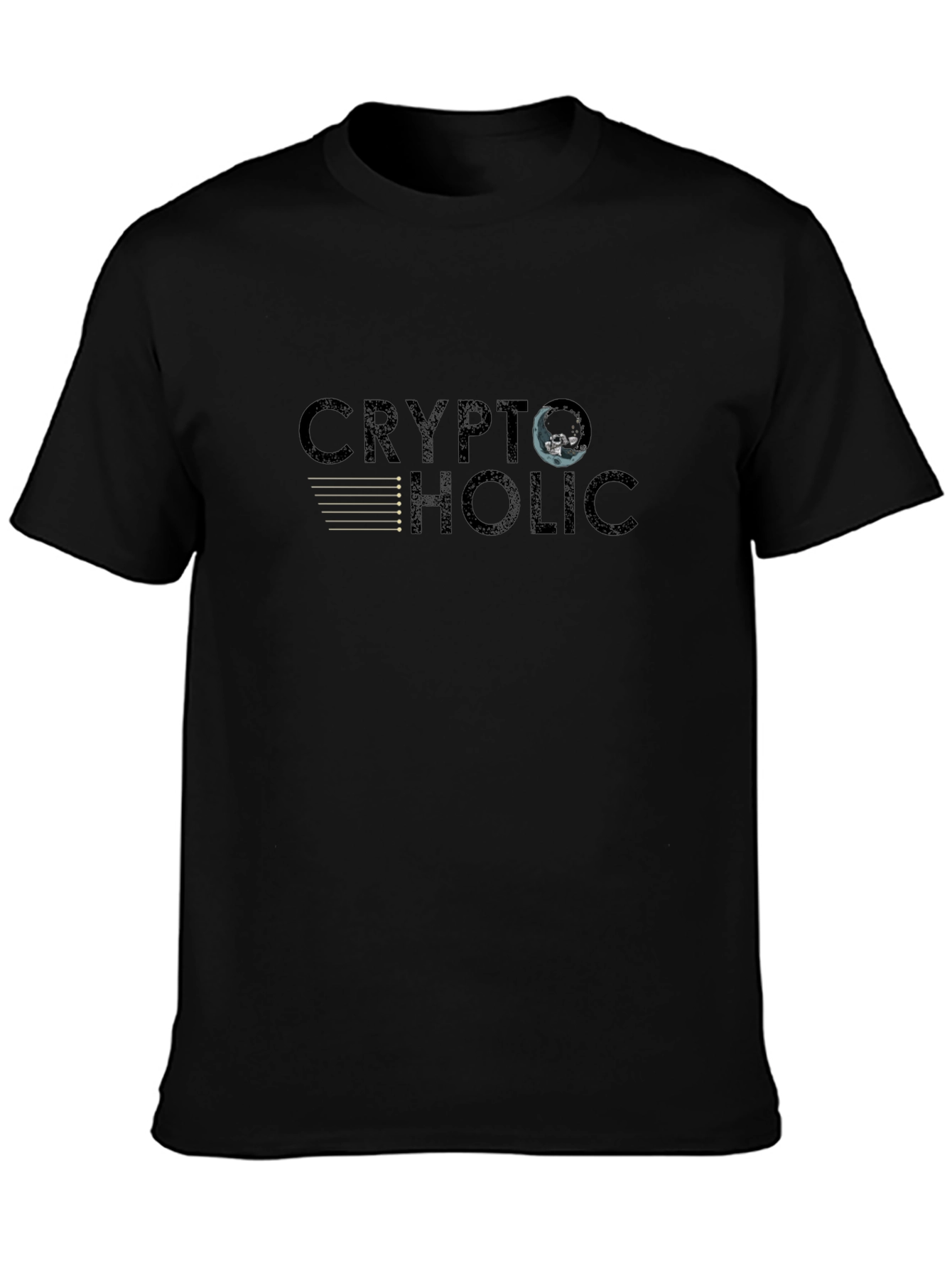 CryptoHolic Black T-Shirt