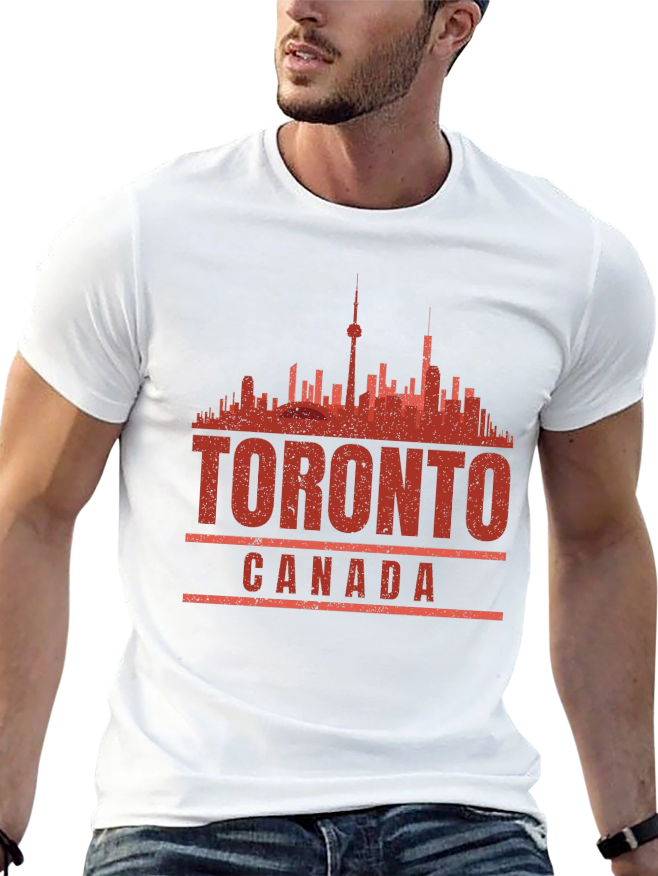 Toronto Canada Graphic Tee - Black
