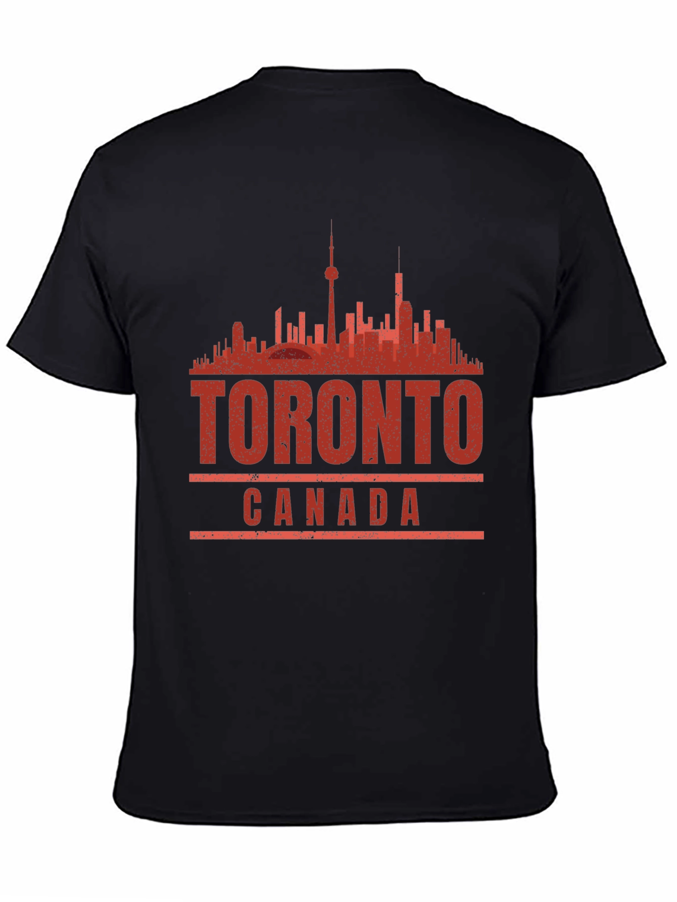 Toronto Canada Graphic Tee - Black