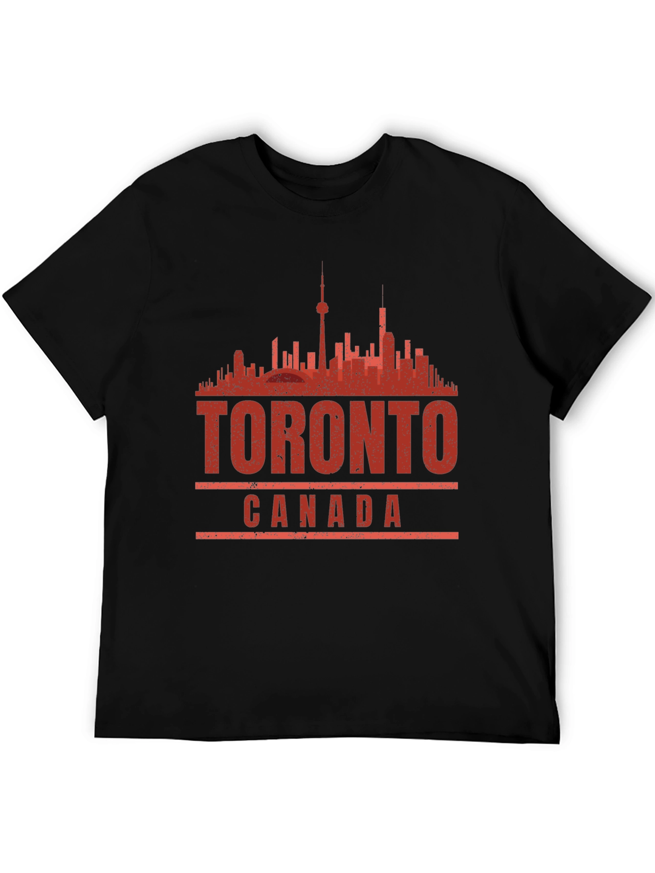 Toronto Canada Graphic Tee - Black