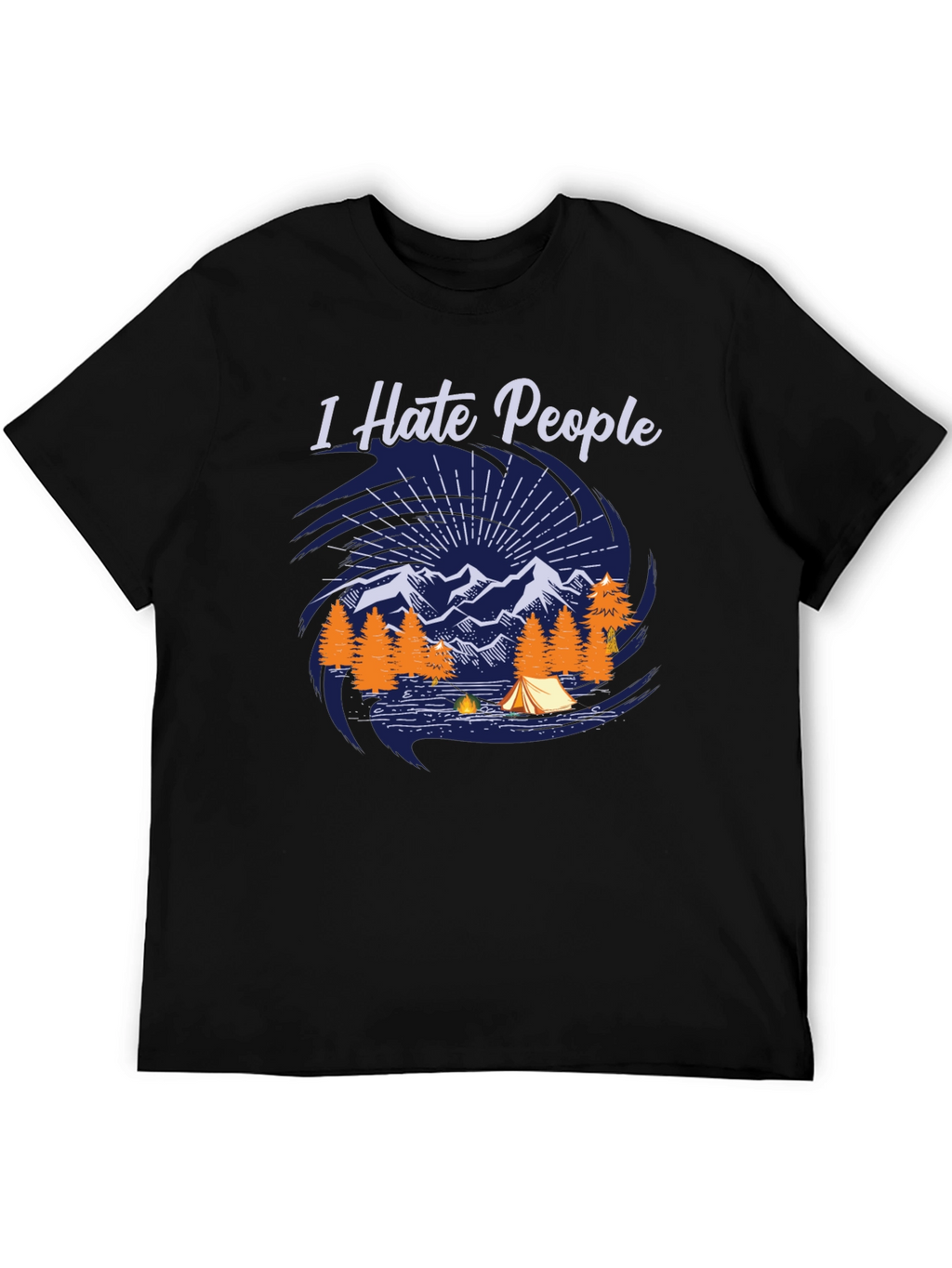 I Hate People Camping T-Shirt