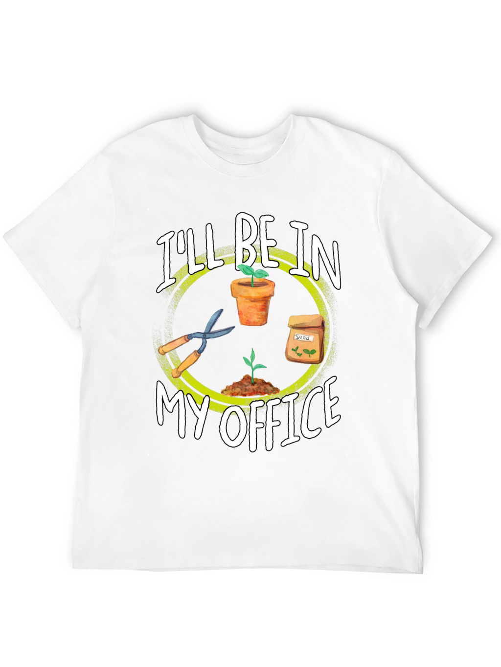 Gardeners Office T-Shirt - Plant Lover Tee