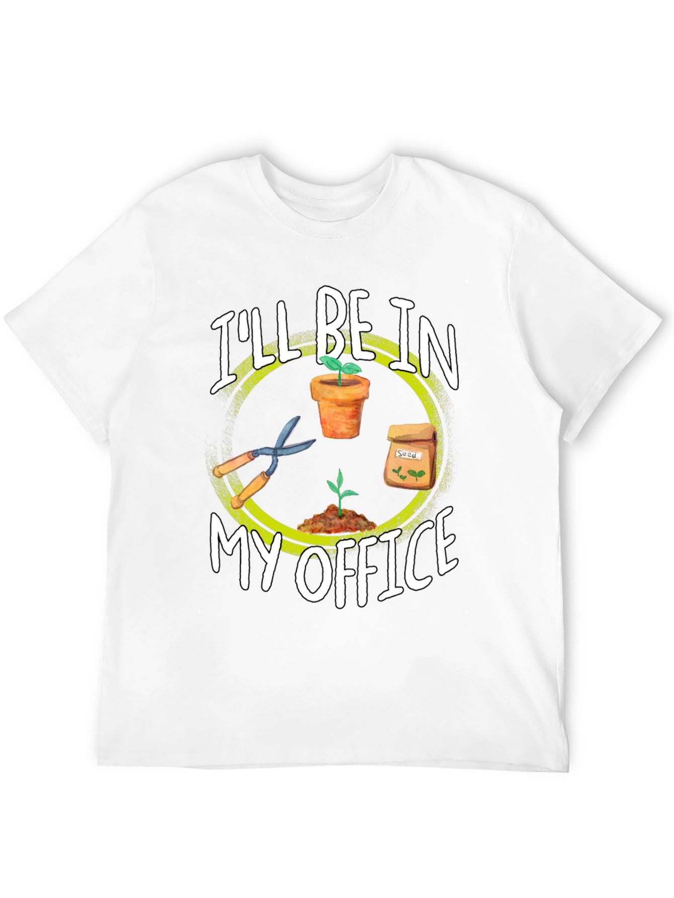 Gardeners Office T-Shirt - Plant Lover Tee