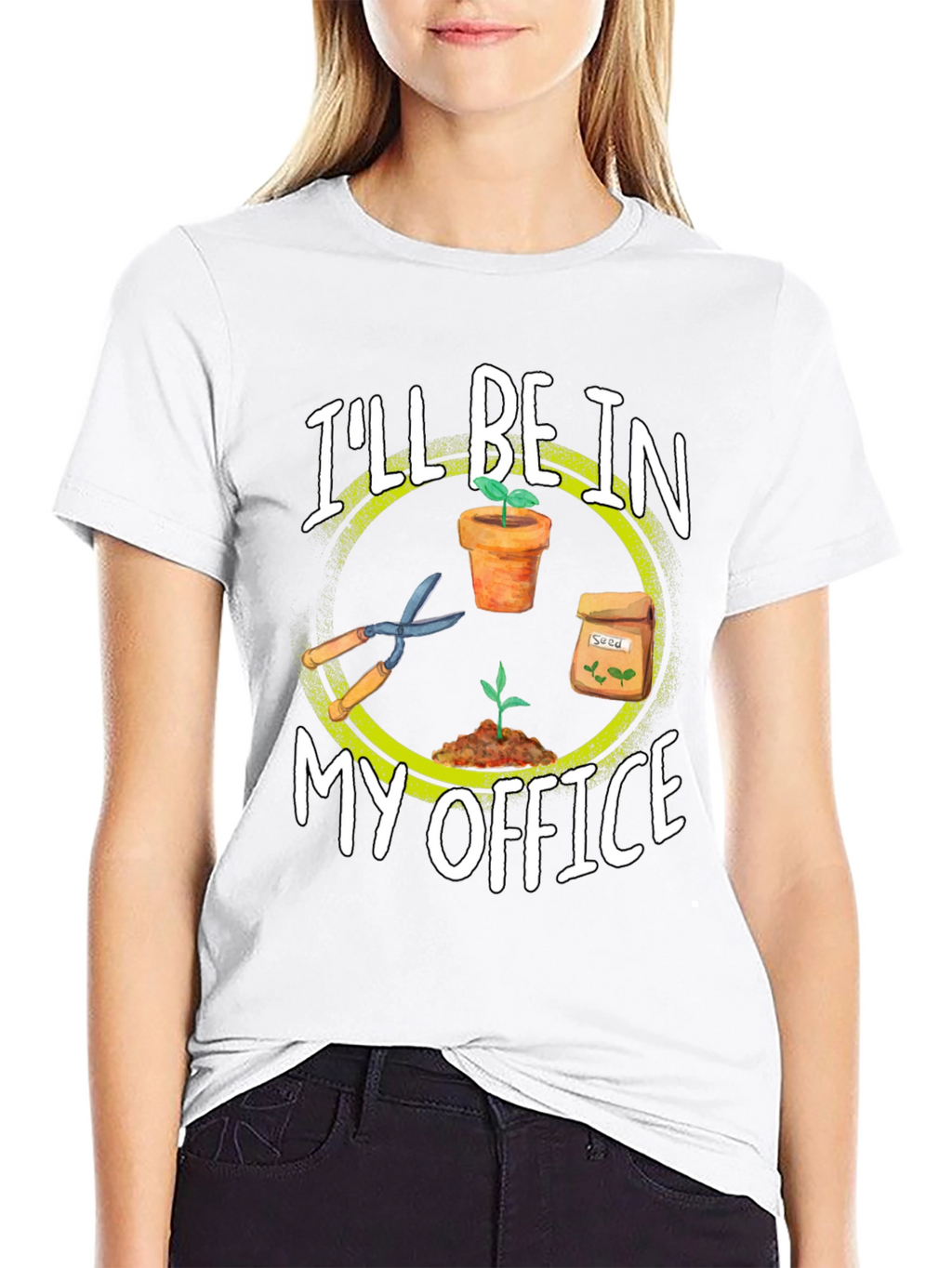 Gardeners Office T-Shirt - Plant Lover Tee