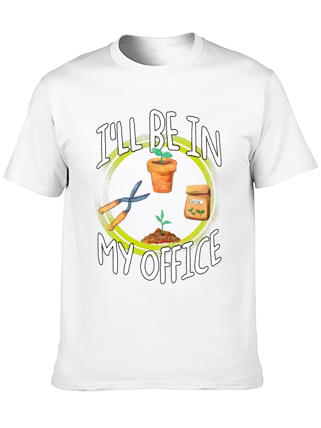 Gardeners Office T-Shirt - Plant Lover Tee