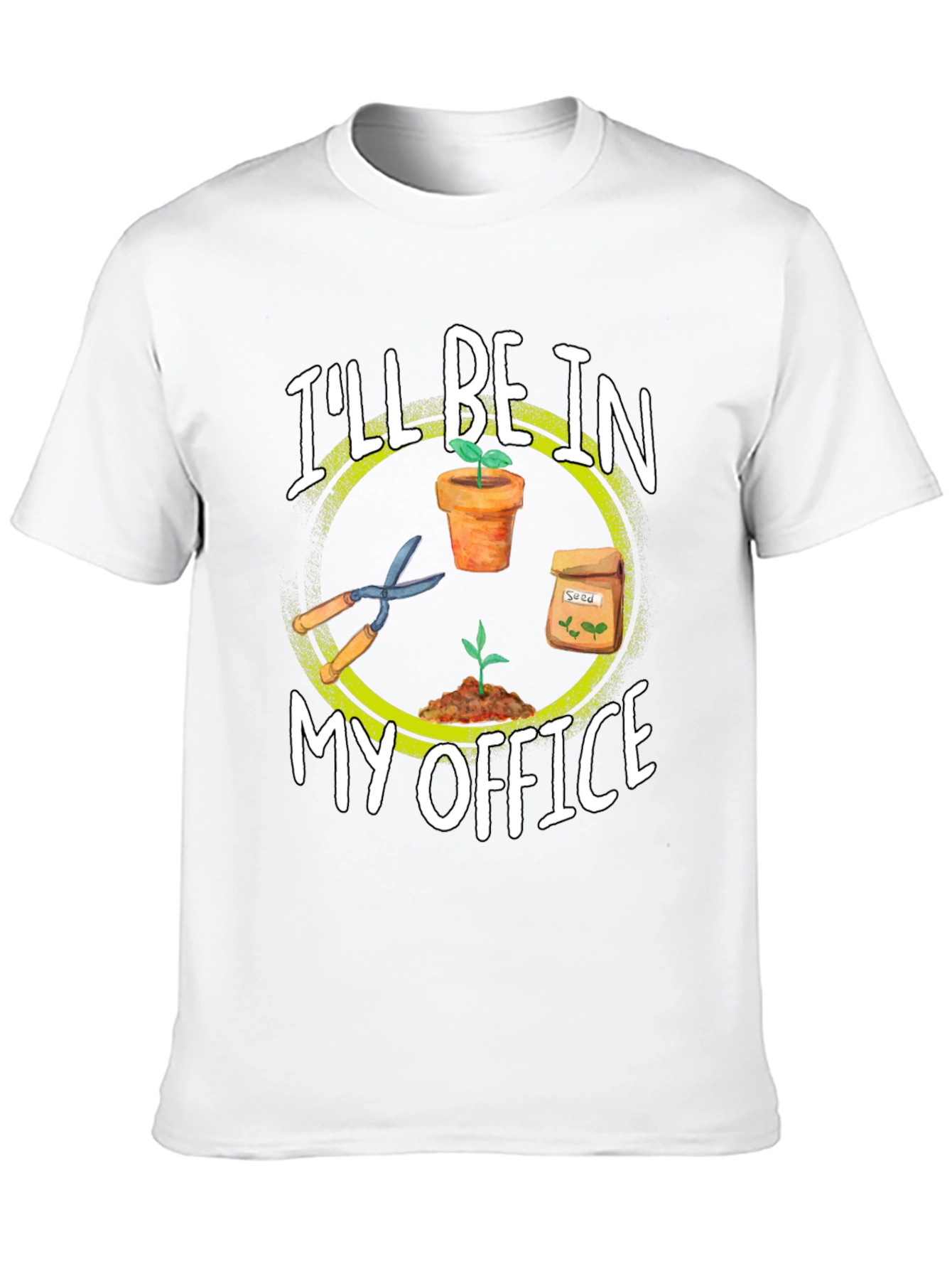 Gardeners Office T-Shirt - Plant Lover Tee