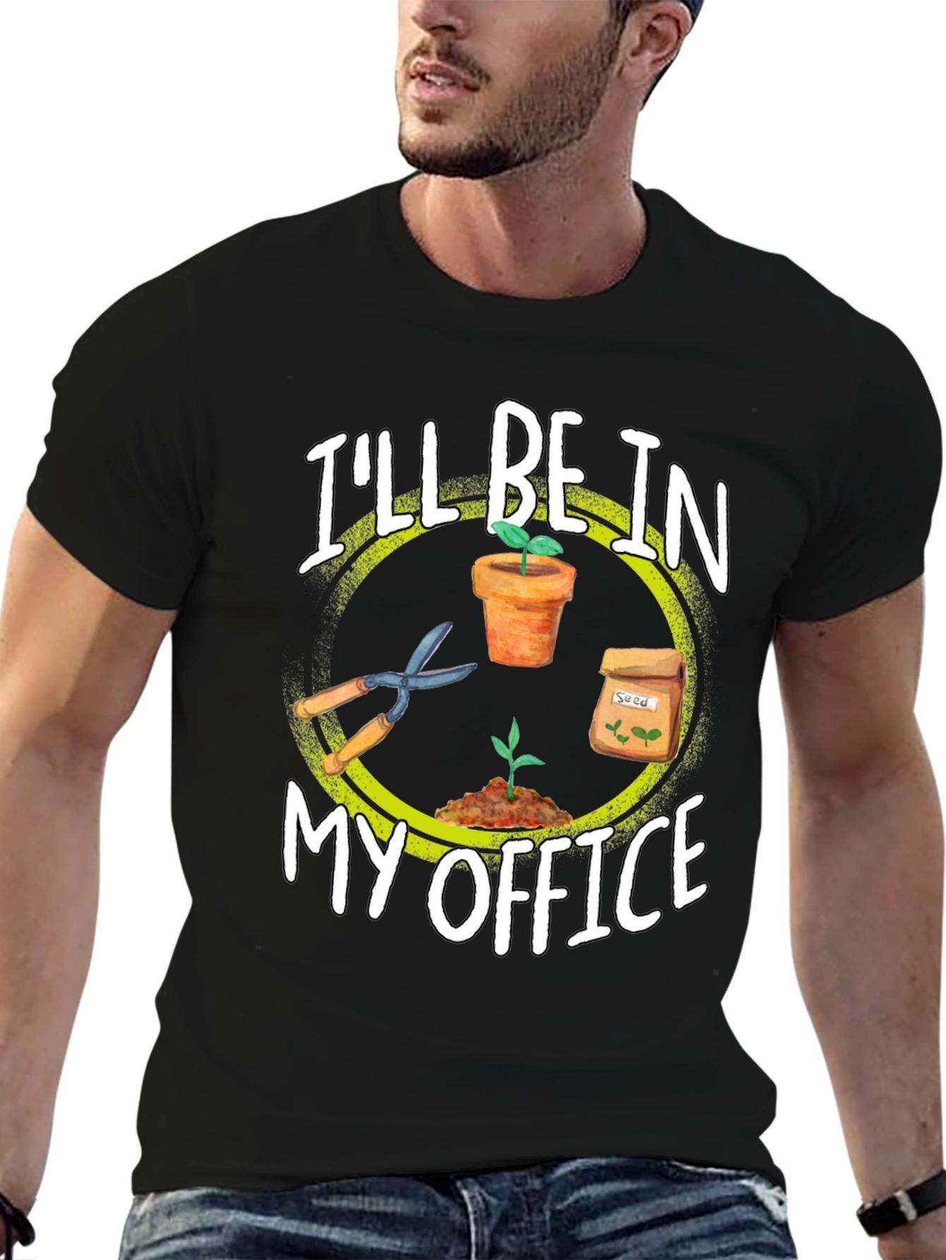 Gardeners Office T-Shirt - Plant Lover Tee