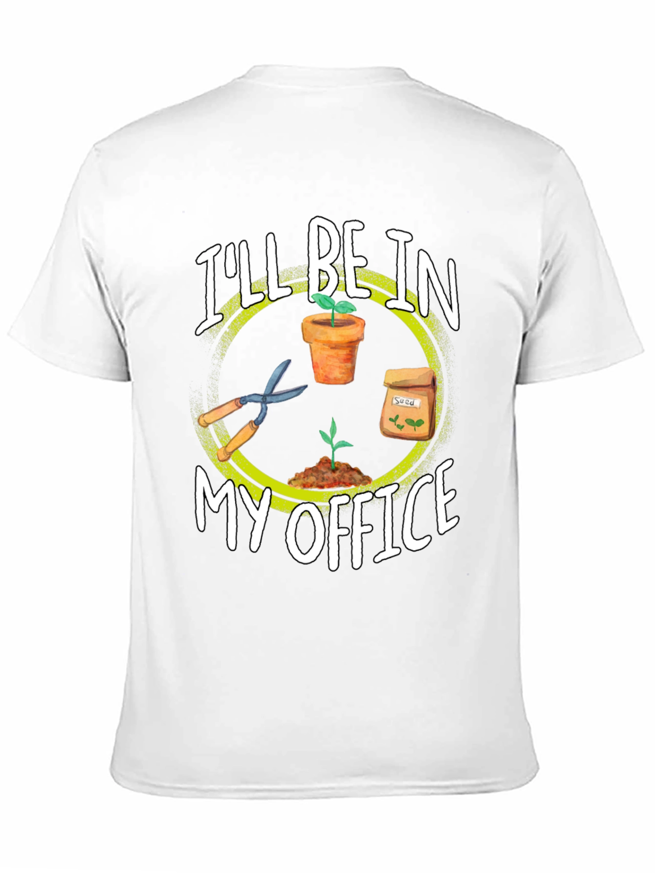Gardeners Office T-Shirt - Plant Lover Tee