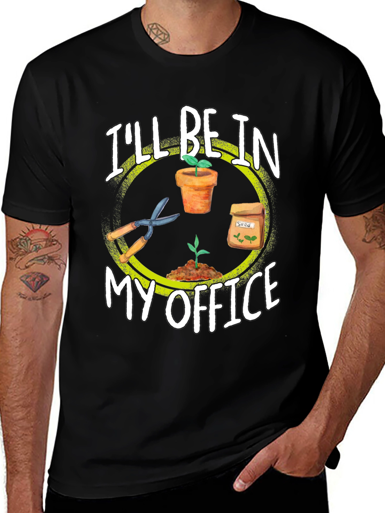 Gardeners Office T-Shirt - Plant Lover Tee
