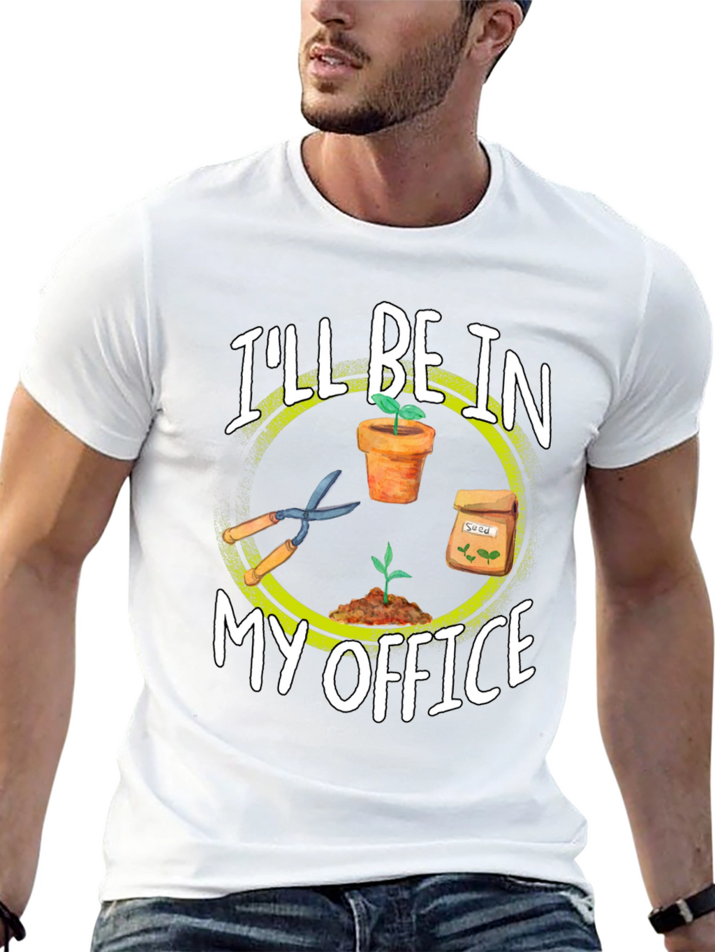 Gardeners Office T-Shirt - Plant Lover Tee