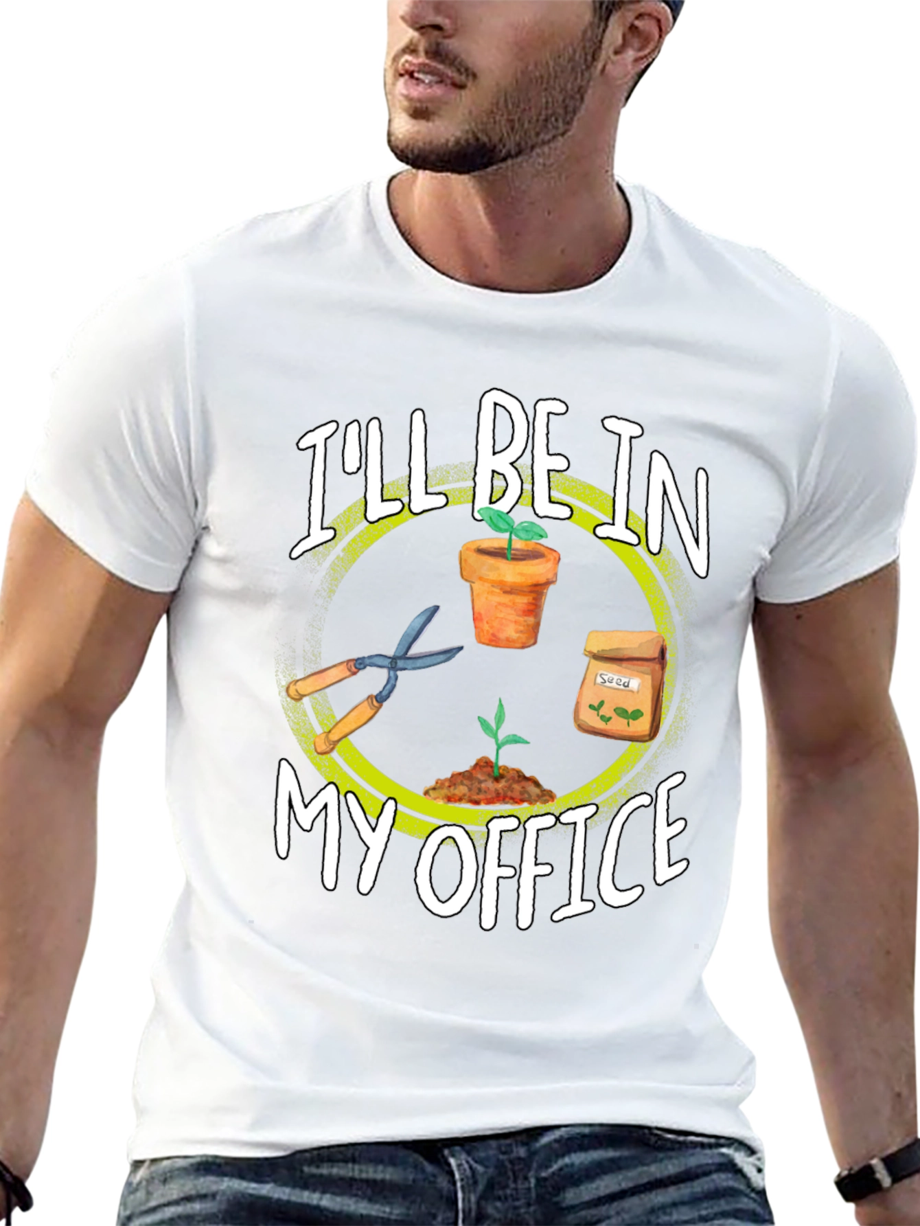 Gardeners Office T-Shirt - Plant Lover Tee