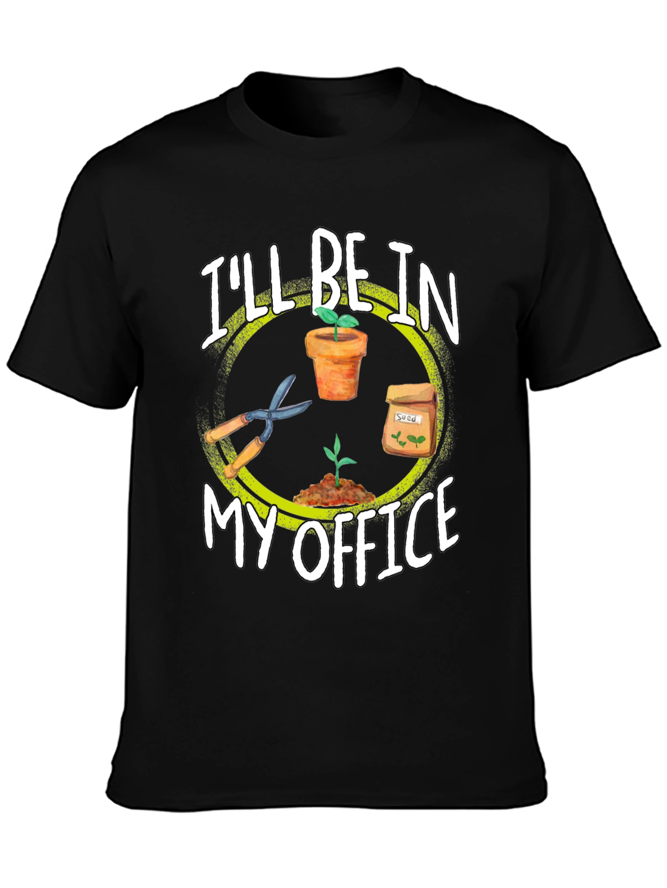 Gardeners Office T-Shirt - Plant Lover Tee