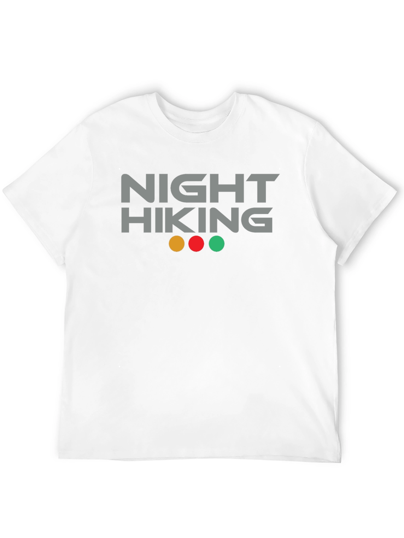 Night Hiking Graphic Tee - Black Cotton Blend