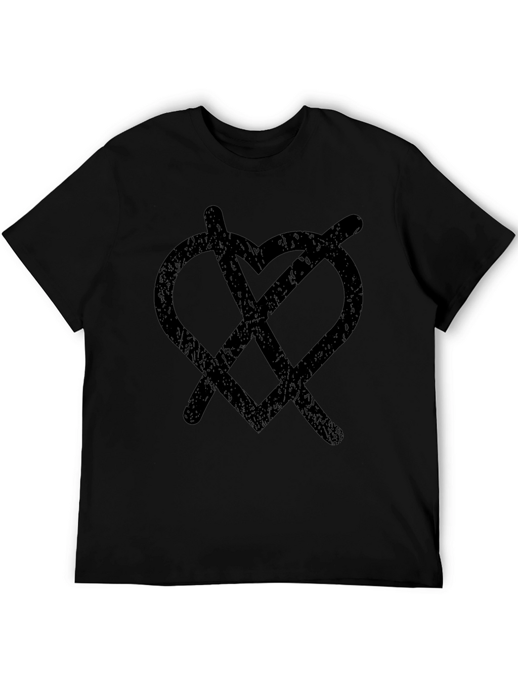 Grunge Heartless Graphic Tee