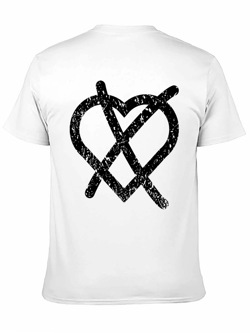Grunge Heartless Graphic Tee