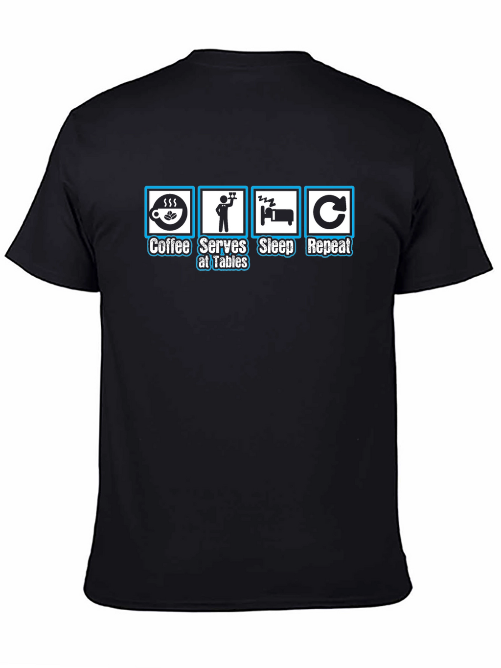 Coffee Servers Sleep Repeat T-Shirt