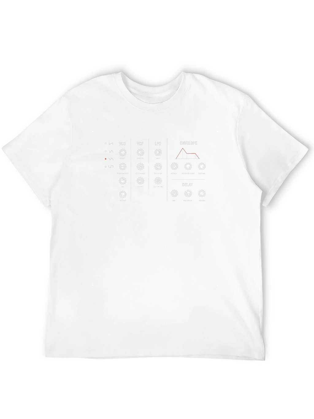 Synth Module Graphic T-Shirt - Musician Apparel