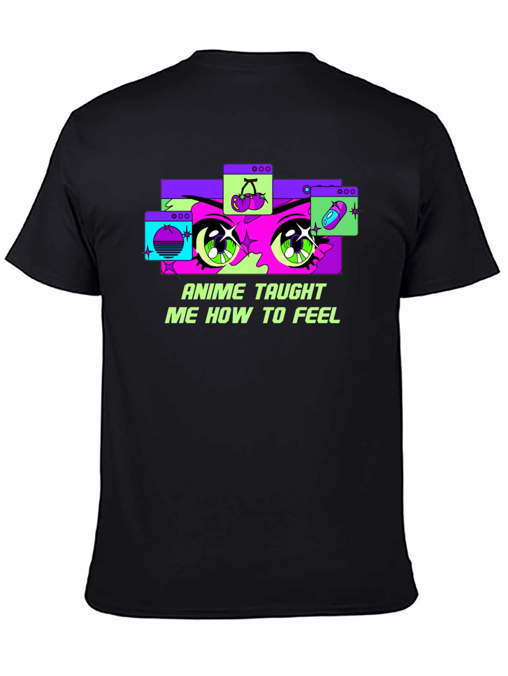 Anime Taught Me T-Shirt - Graphic Tee