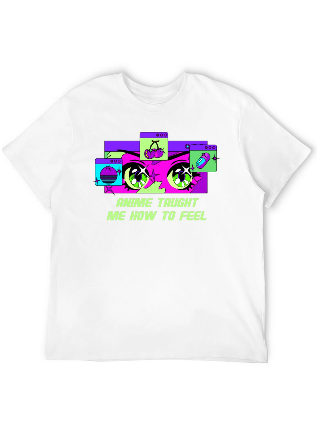 Anime Taught Me T-Shirt - Graphic Tee