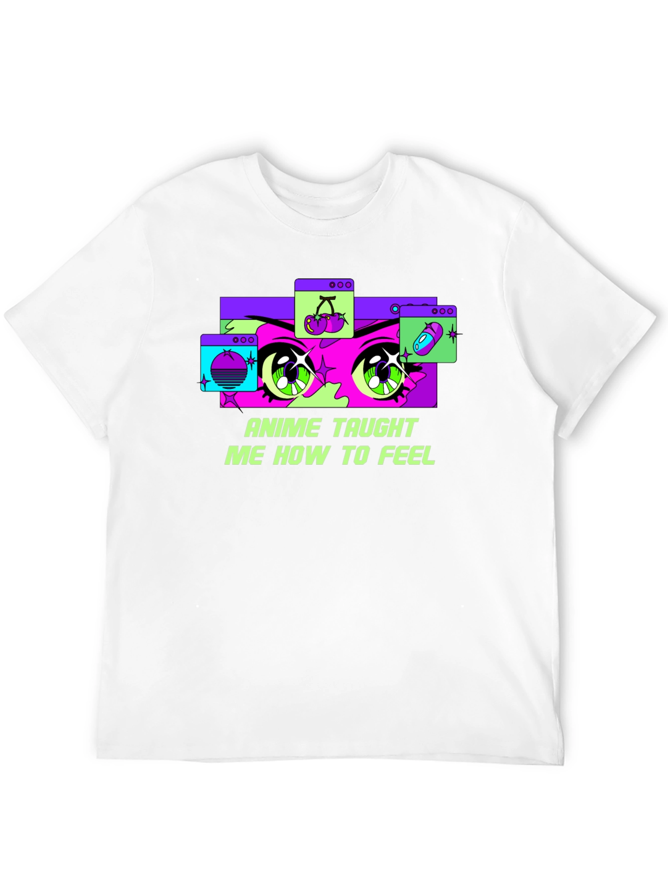 Anime Taught Me T-Shirt - Graphic Tee