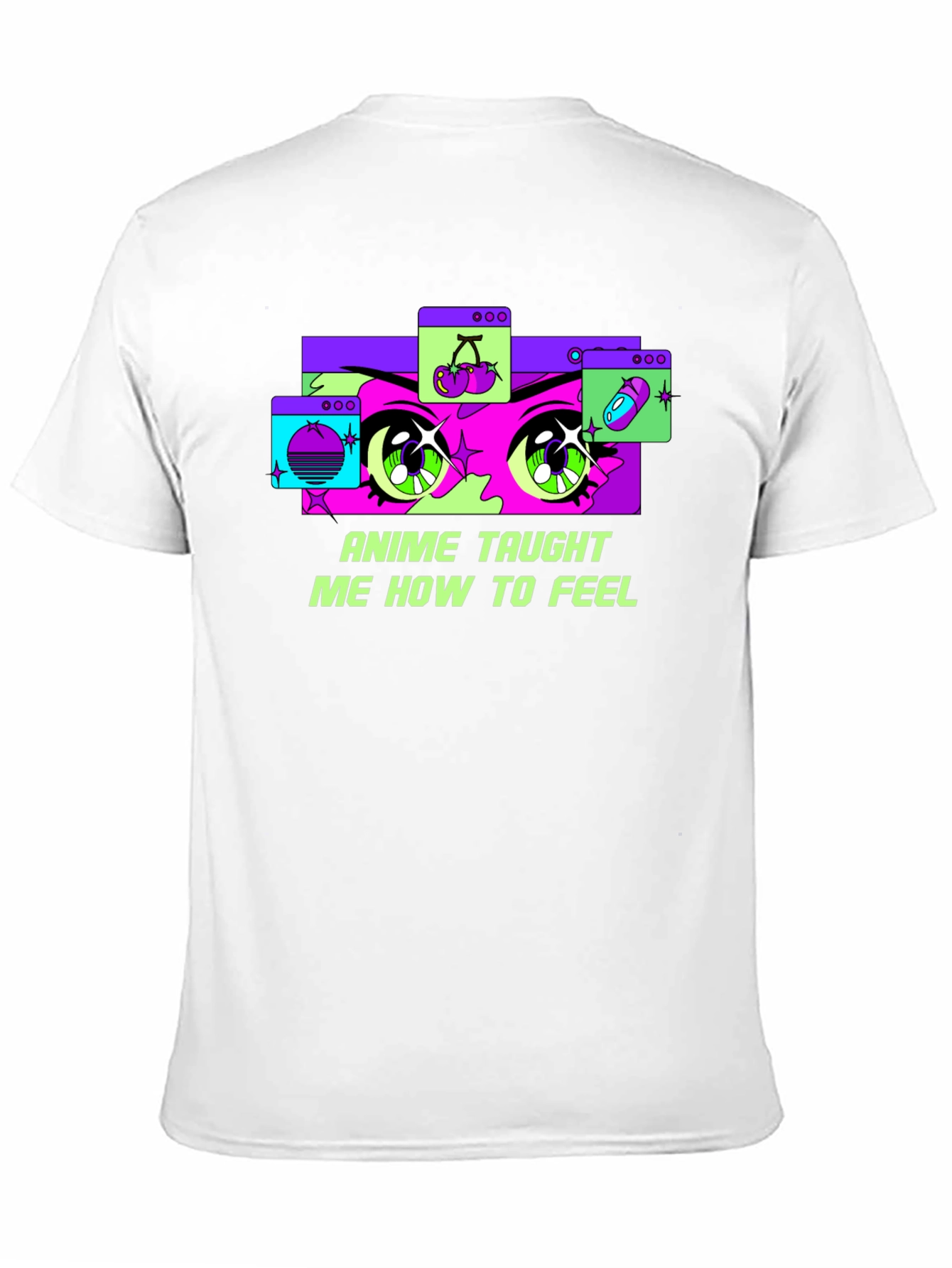 Anime Taught Me T-Shirt - Graphic Tee