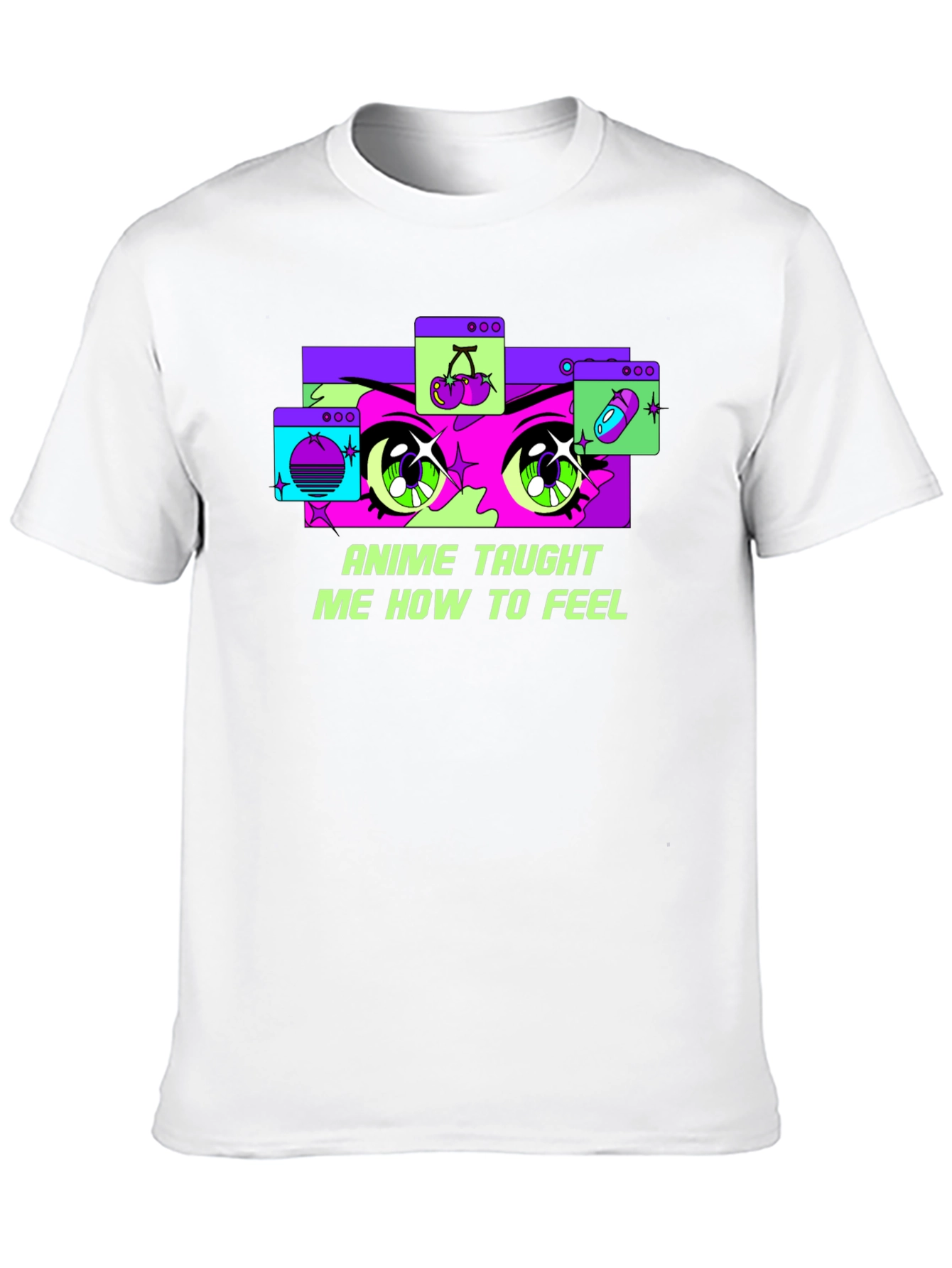 Anime Taught Me T-Shirt - Graphic Tee