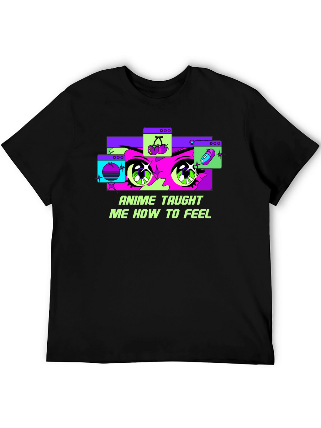 Anime Taught Me T-Shirt - Graphic Tee