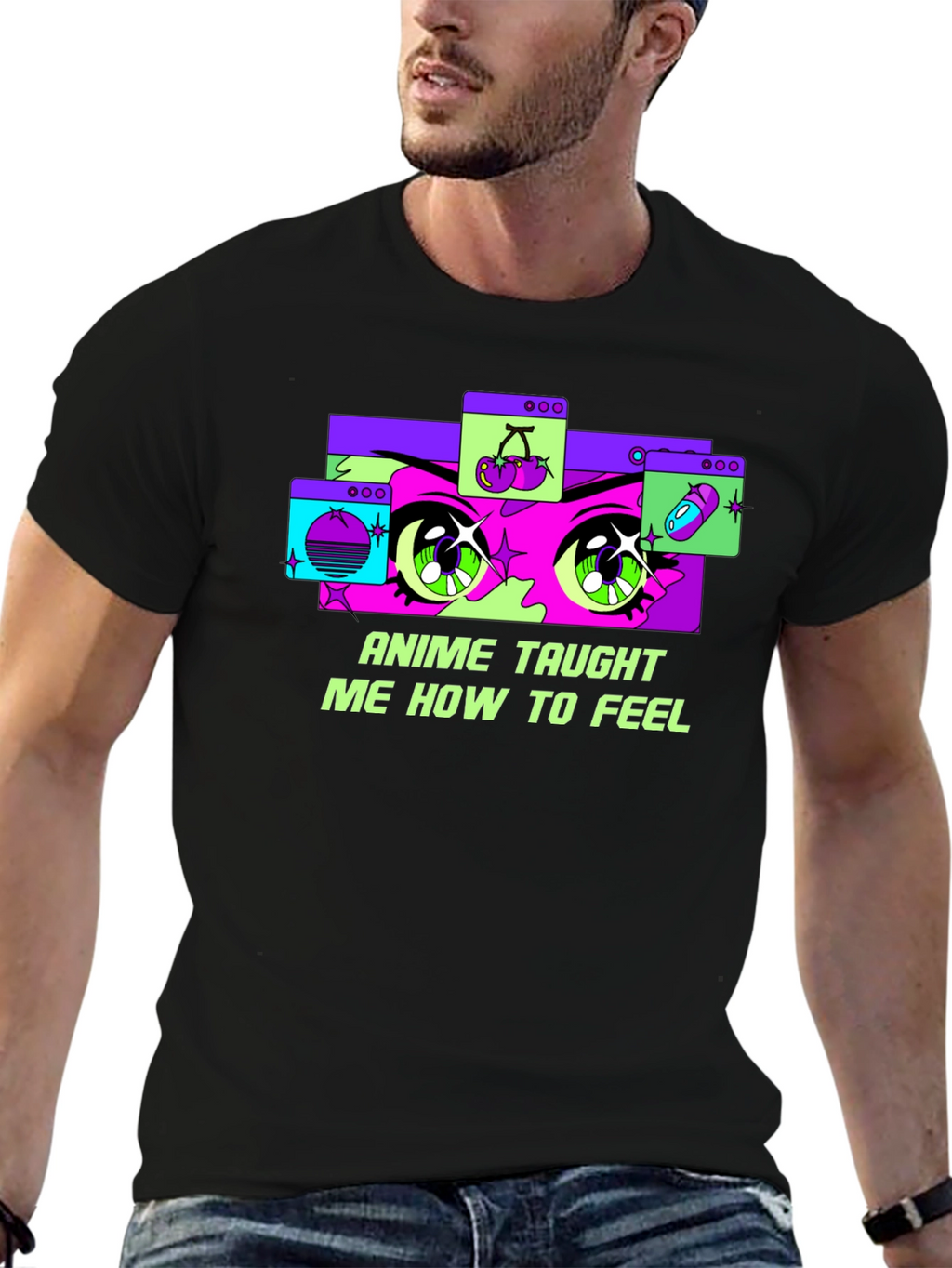 Anime Taught Me T-Shirt - Graphic Tee