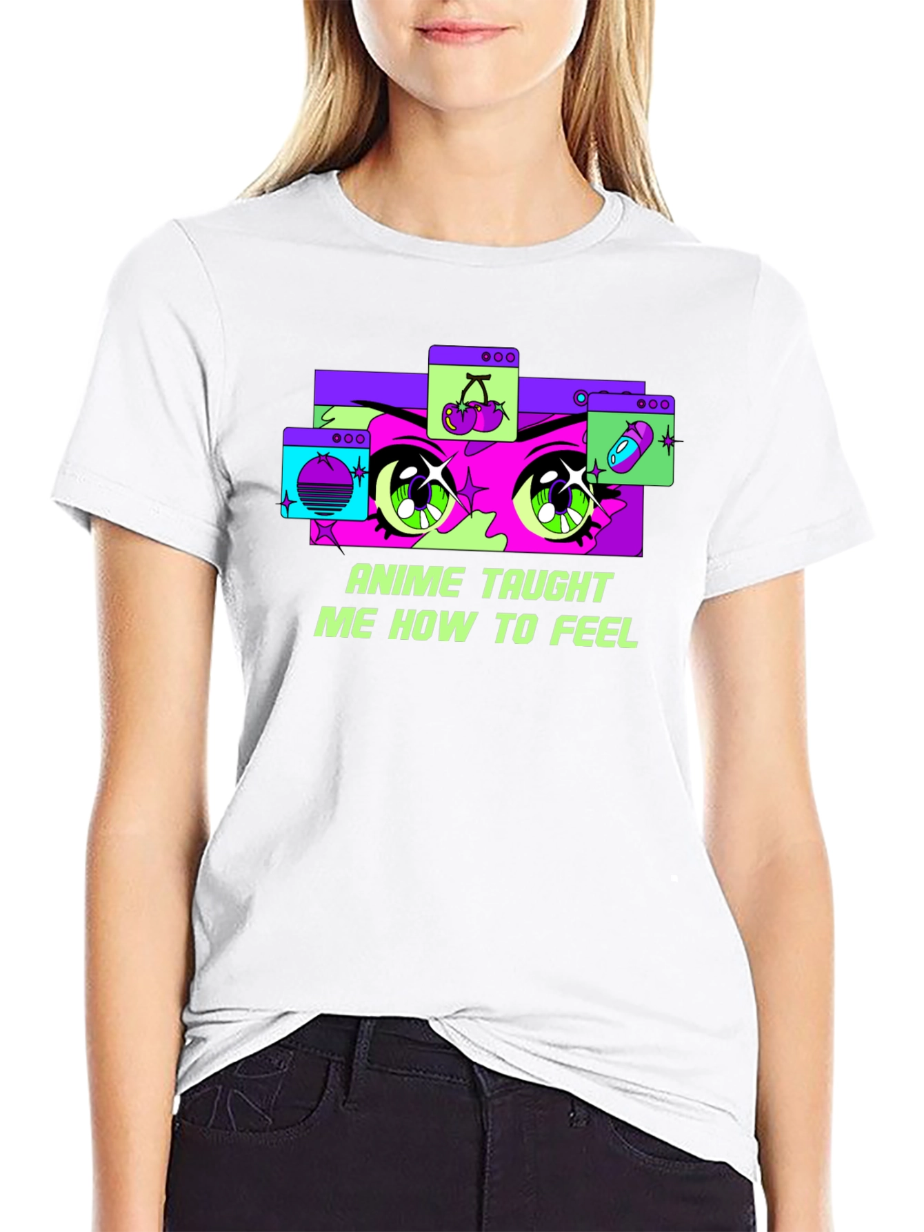 Anime Taught Me T-Shirt - Graphic Tee