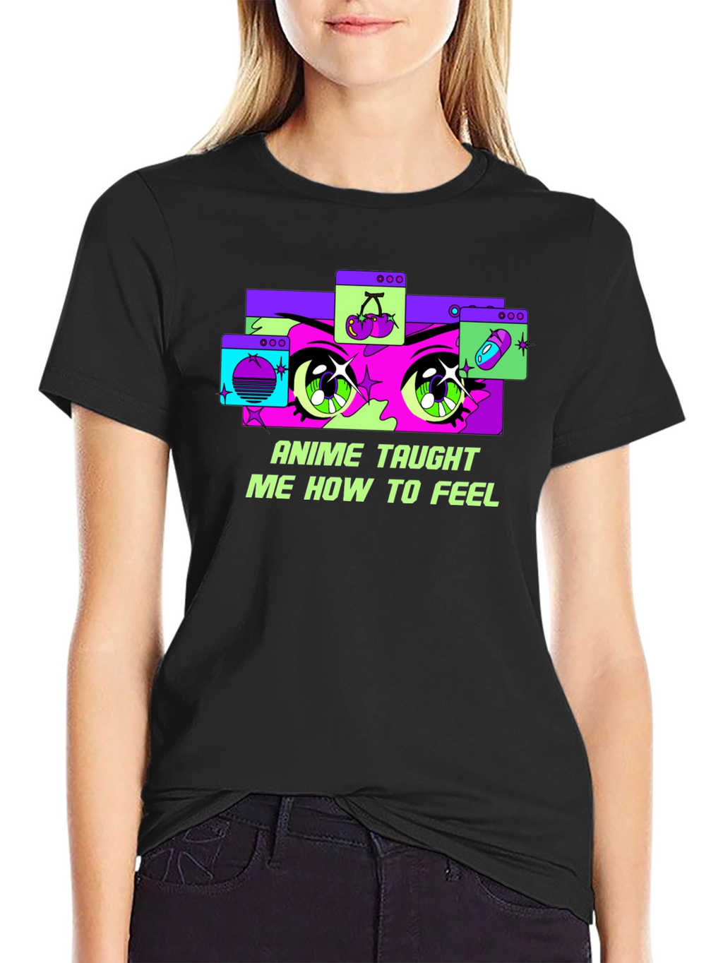 Anime Taught Me T-Shirt - Graphic Tee