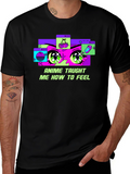 Anime Taught Me T-Shirt - Graphic Tee