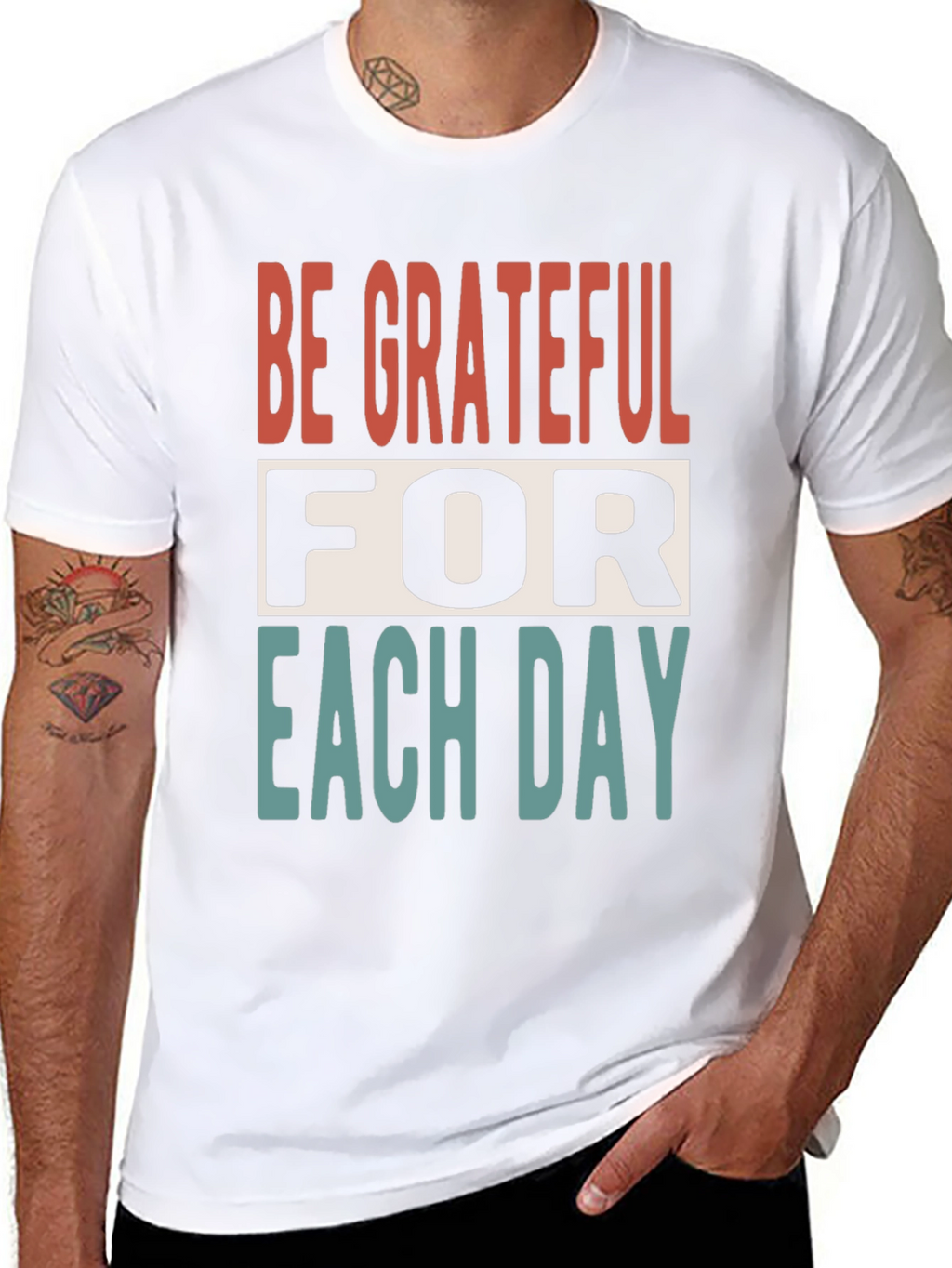 Be Grateful T-Shirt: Inspirational Everyday Wear