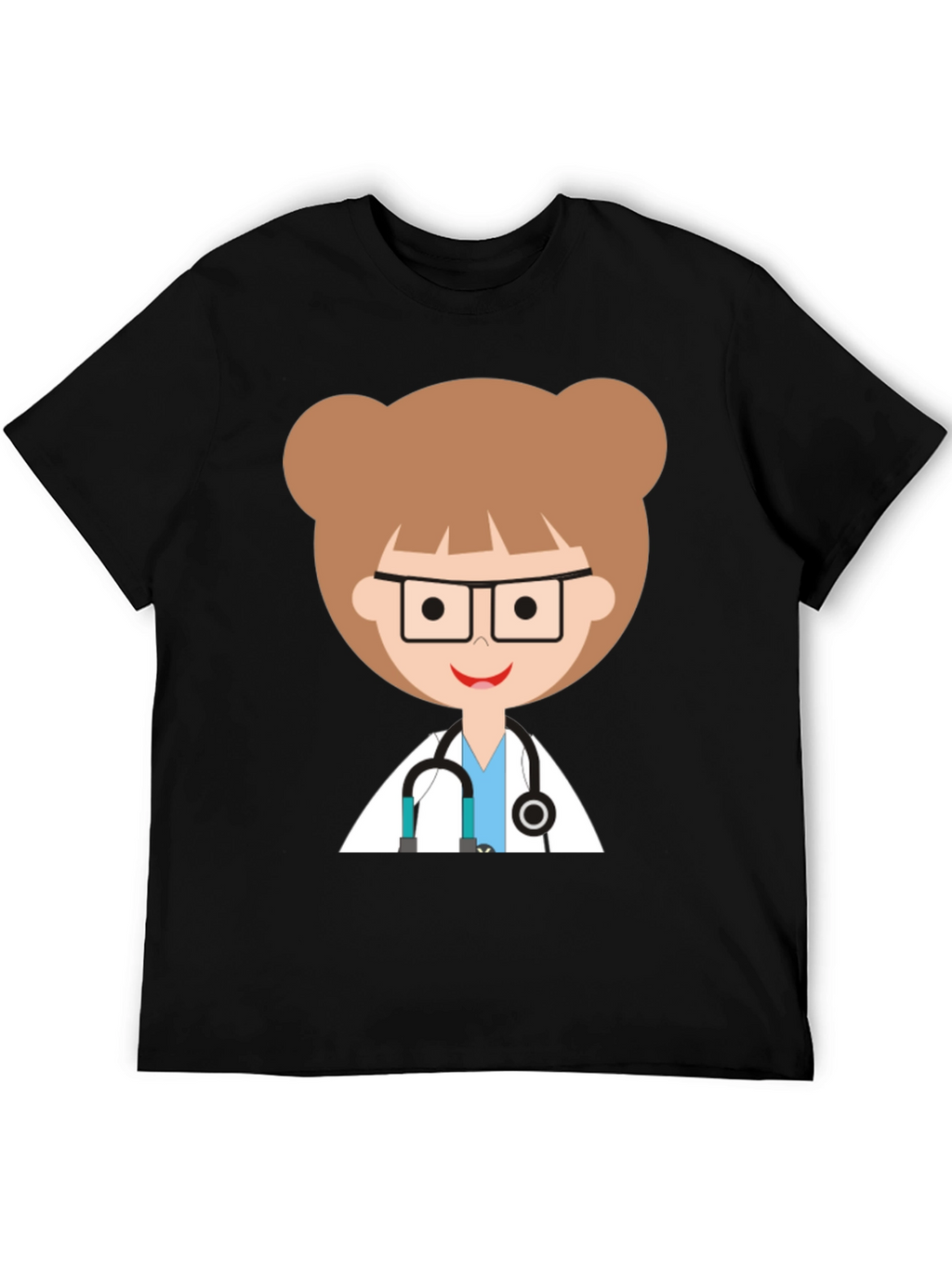 Cute Cartoon Doctor Graphic Tee