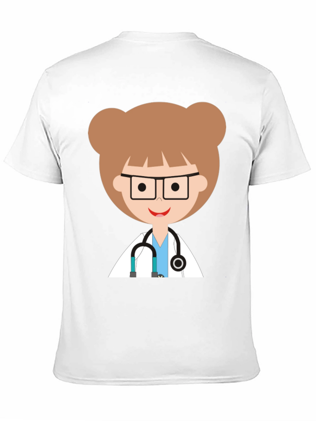 Cute Cartoon Doctor Graphic Tee