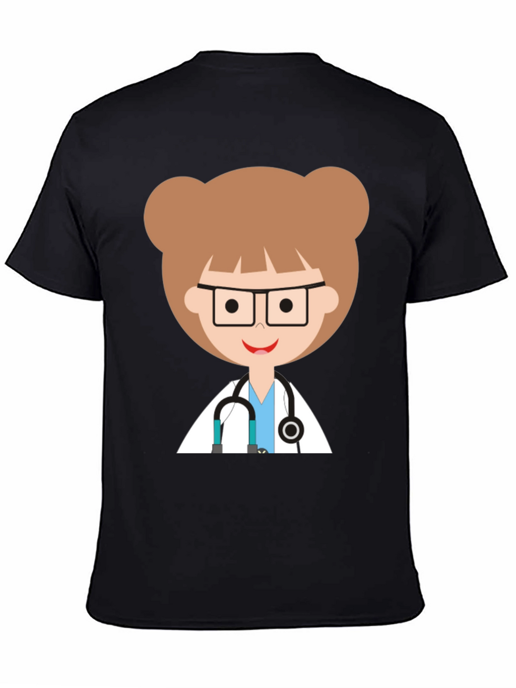 Cute Cartoon Doctor Graphic Tee