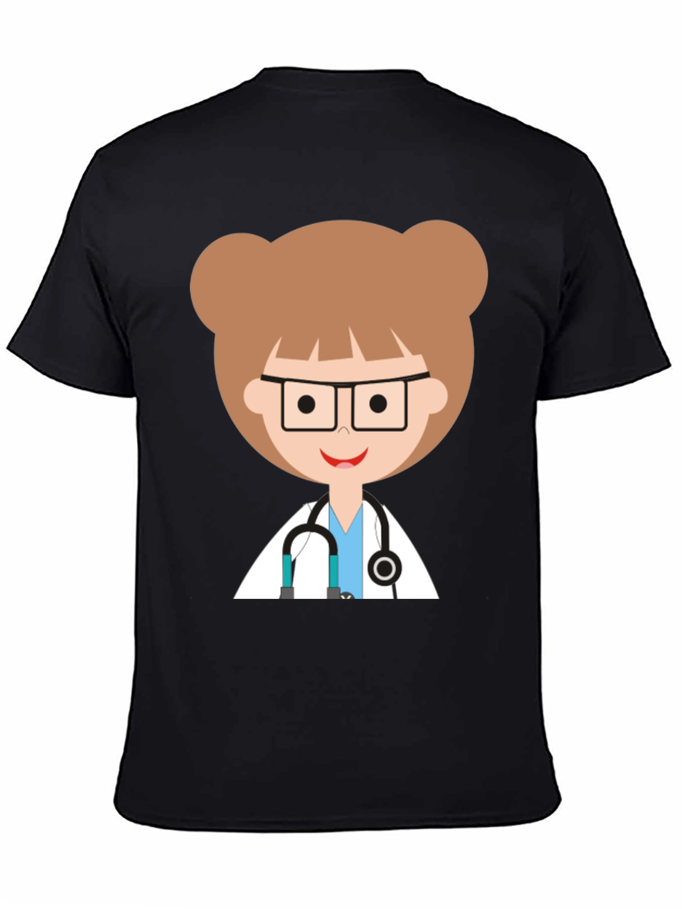 Cute Cartoon Doctor Graphic Tee